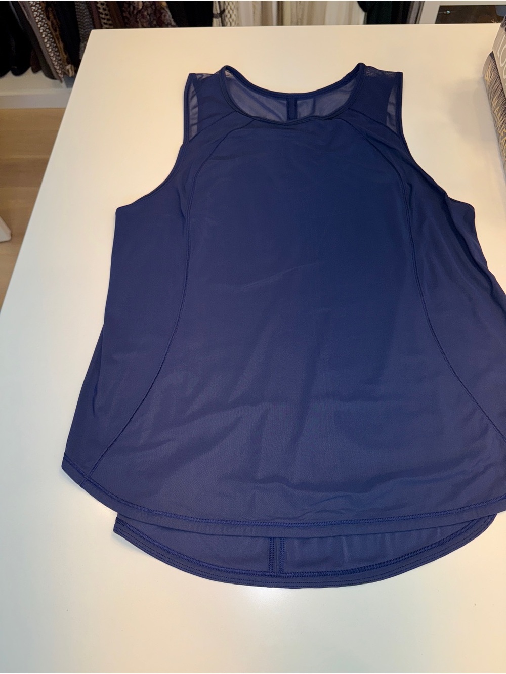 lululemon athletica Navy Sleeveless Performance Tank